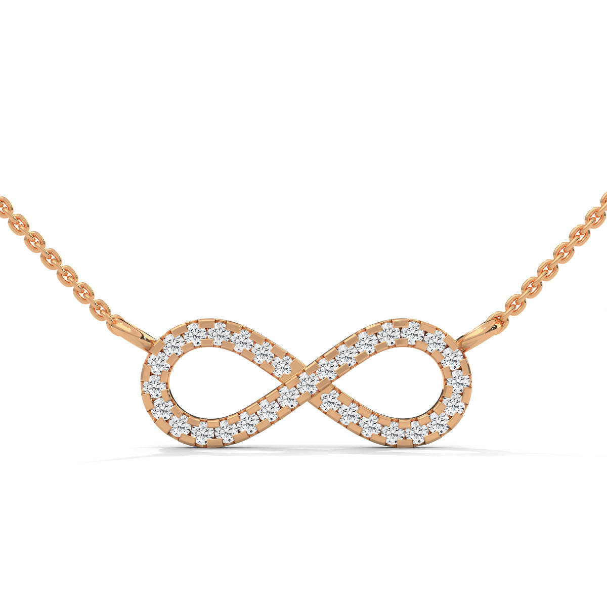 Infinite Shimmer Diamond Pendant