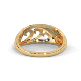 Arabesque Scroll Filigree Ring