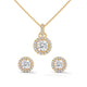 Celestial Halo Pendant Set