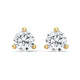 Martini Brilliance Solitaire Earrings