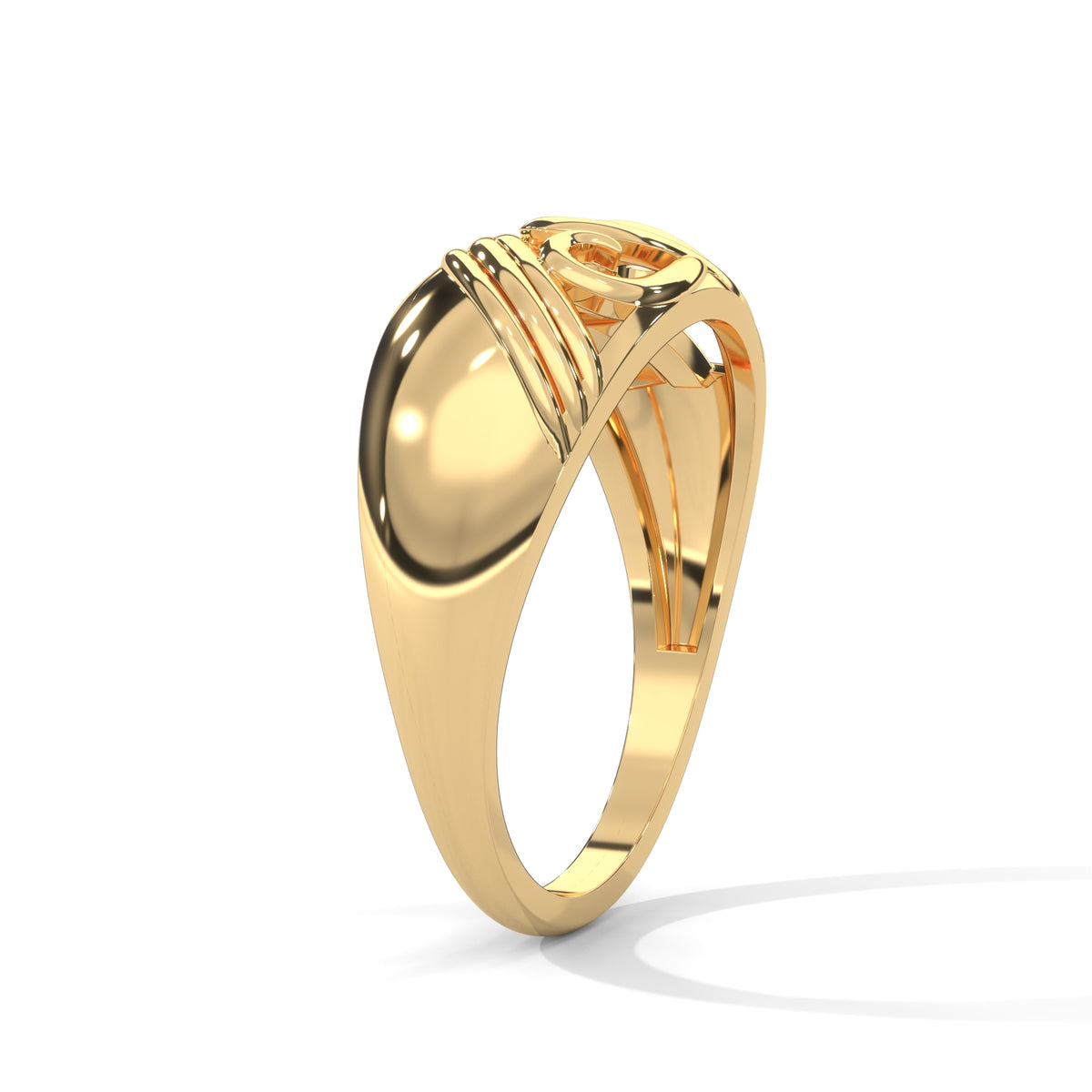 Arabesque Scroll Filigree Ring