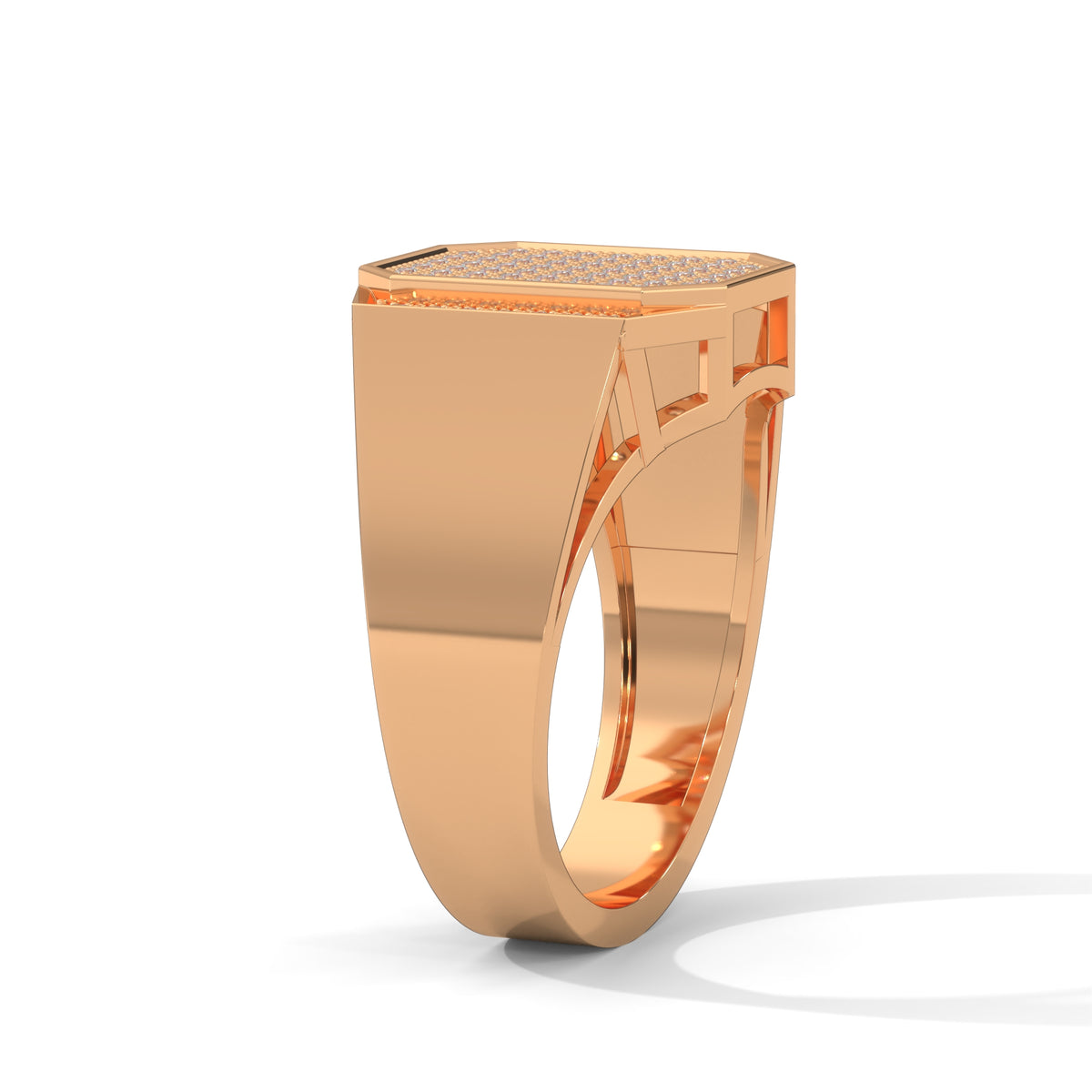 Octagon Constellation Cluster Ring