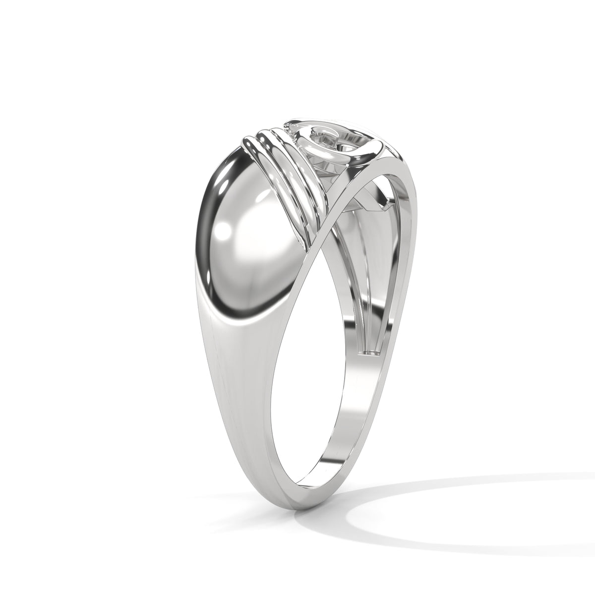 Arabesque Scroll Filigree Ring
