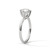 Bypass Embrace Solitaire Ring