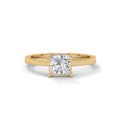 Royal Pinnacle Solitaire Ring — IGI Certified Diamond Jewellery | My Carat India