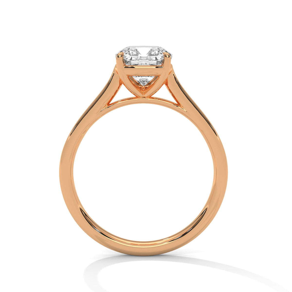 Sovereign Cushion Solitaire Ring