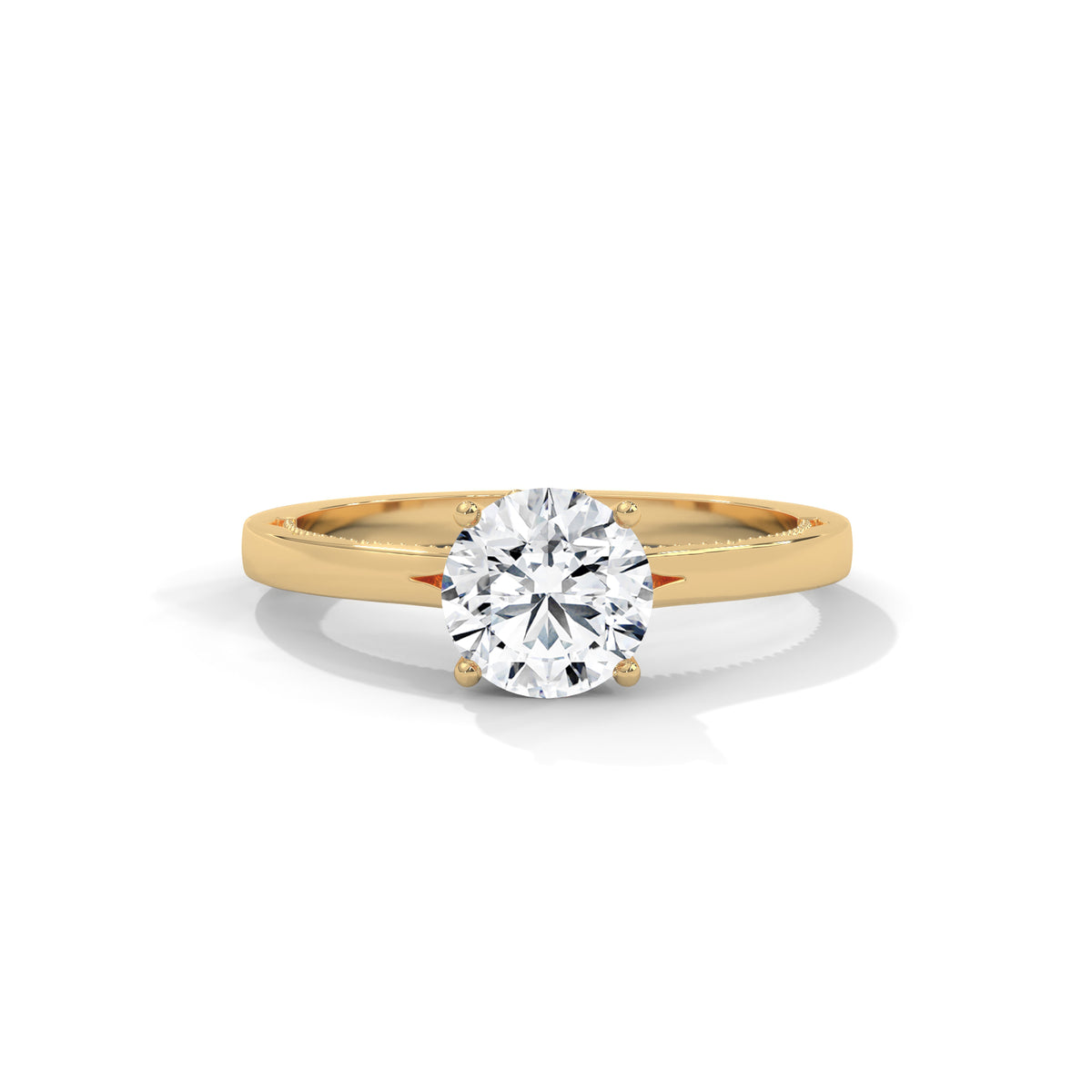 Eternal Crown Solitaire Ring