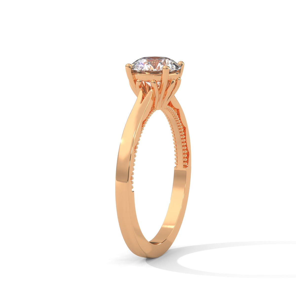 Eternal Crown Solitaire Ring