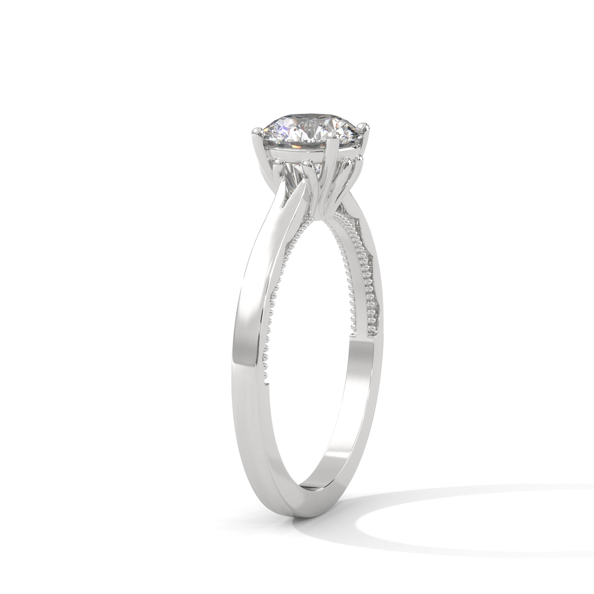 Eternal Crown Solitaire Ring