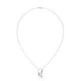 Whispering Leaves Solitaire Pendant