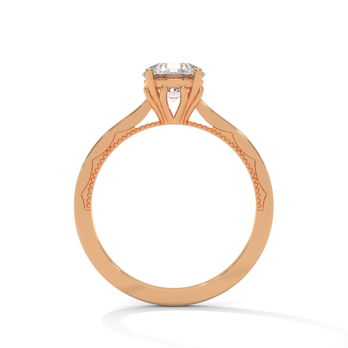 Eternal Crown Solitaire Ring