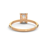 Emerald Grace Solitaire Ring