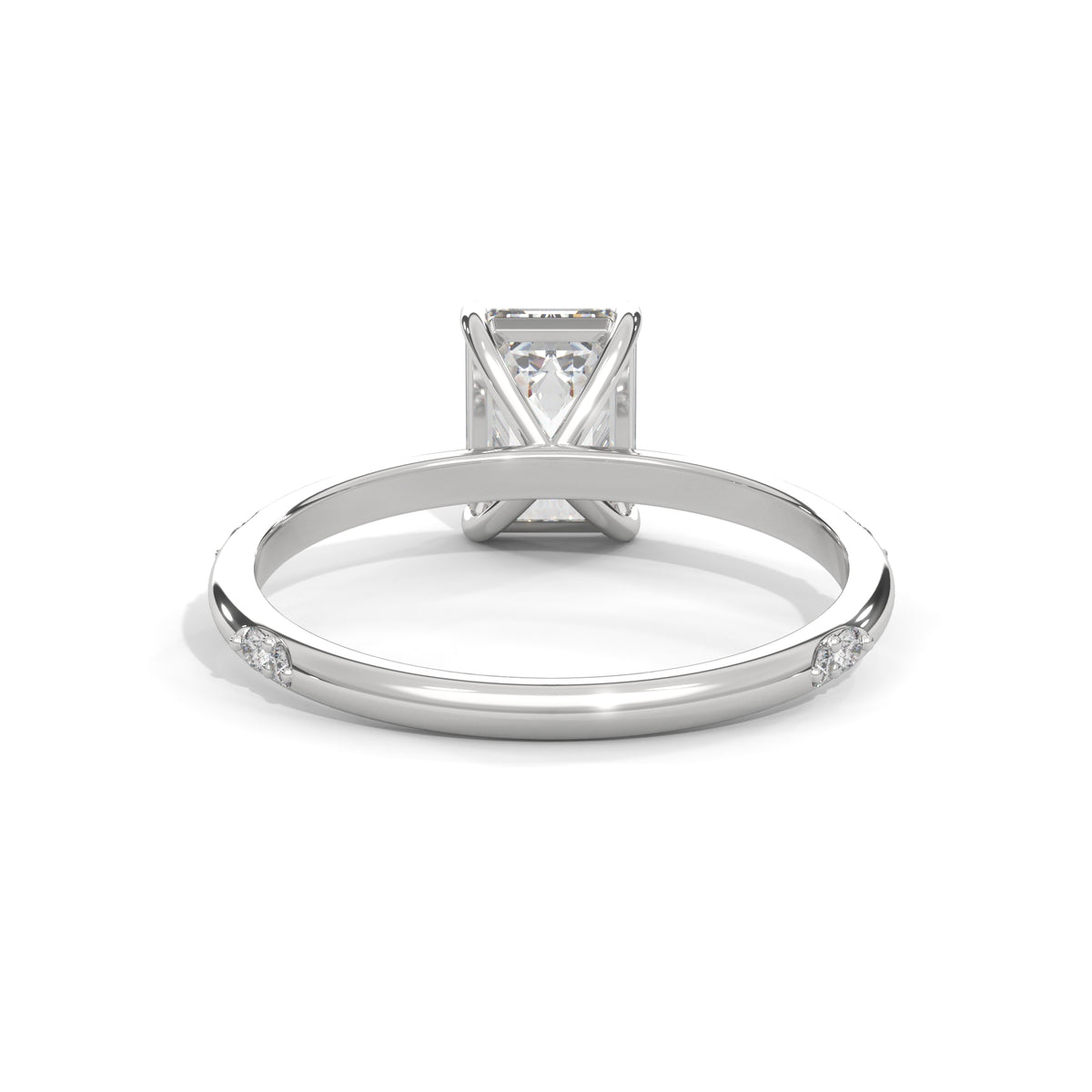 Emerald Grace Solitaire Ring