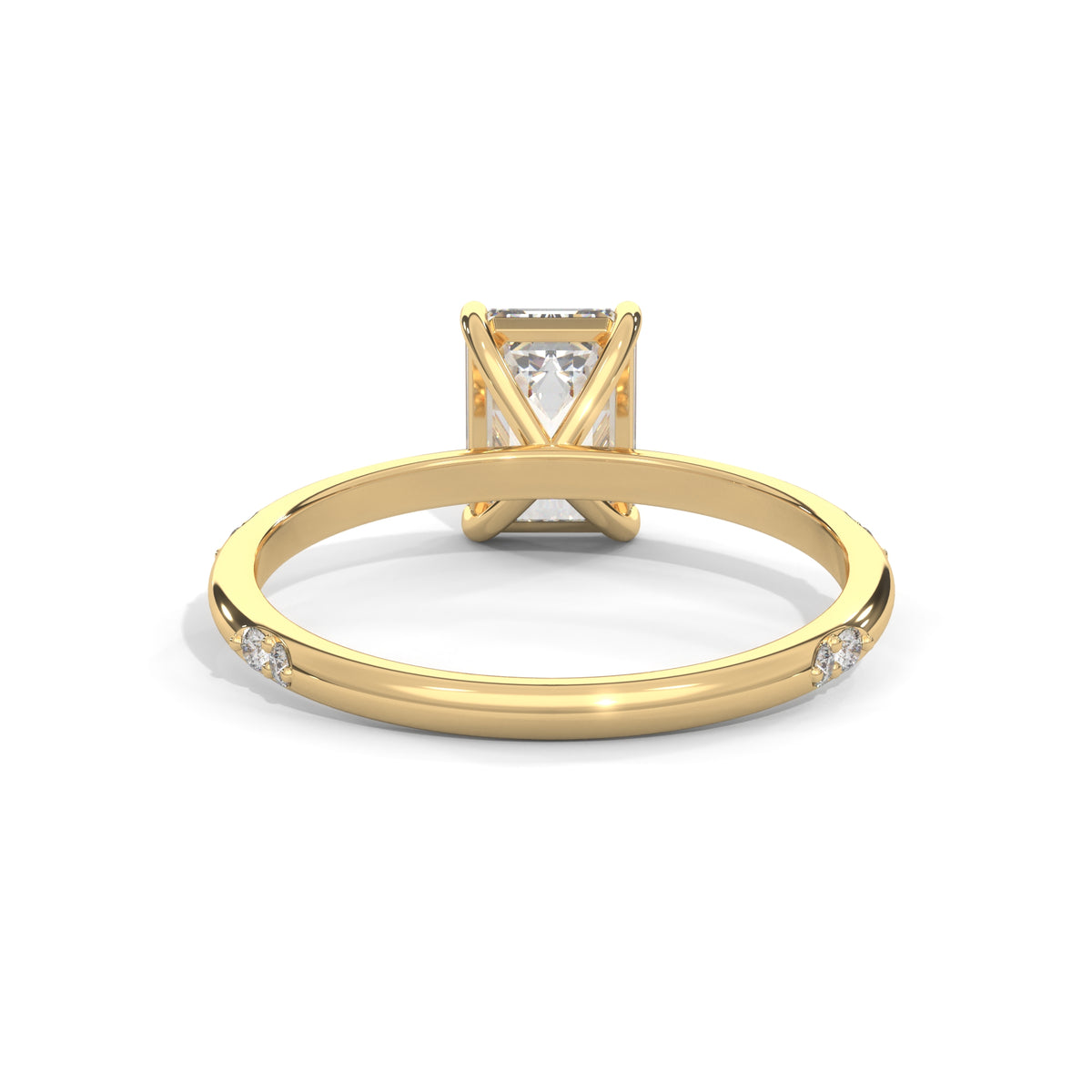 Emerald Grace Solitaire Ring