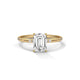 Emerald Grace Solitaire Ring