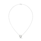 Entwined Hearts Diamond Pendant