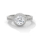 Vintage Bloom Halo Ring