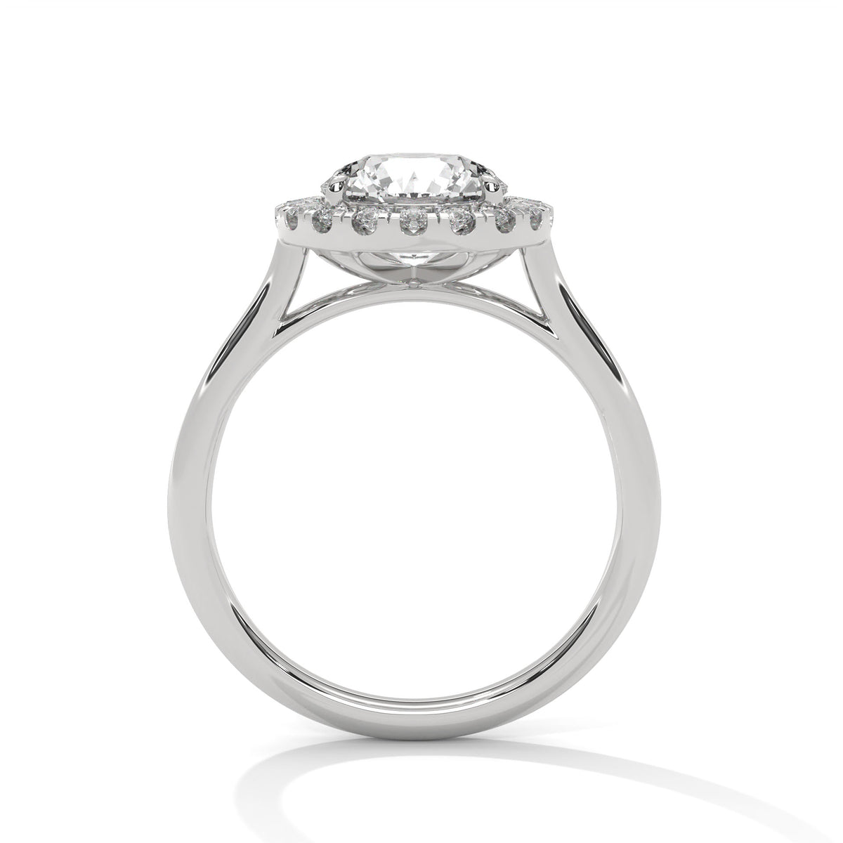 Celestial Bloom Halo Ring