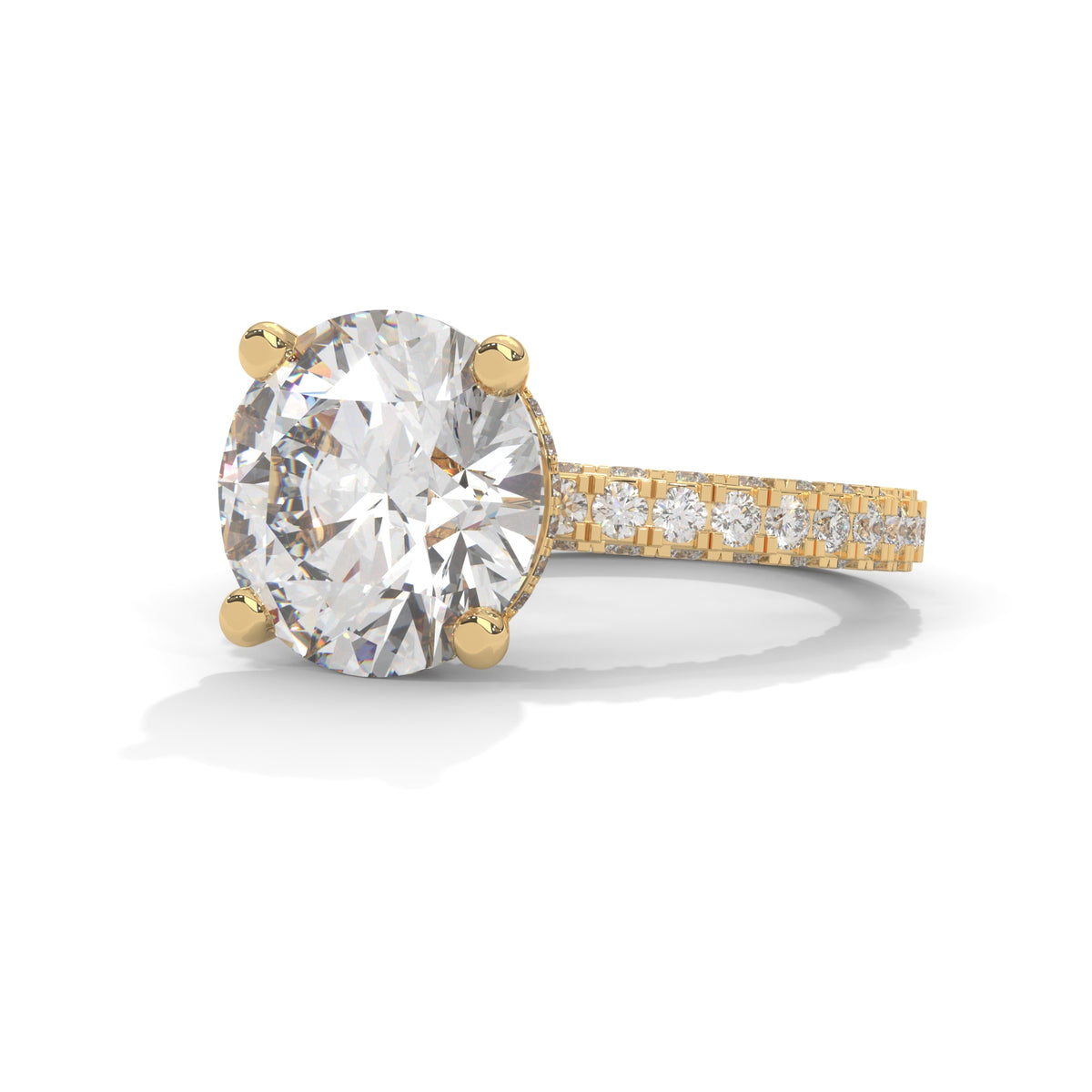 Grand Celestial Solitaire Ring