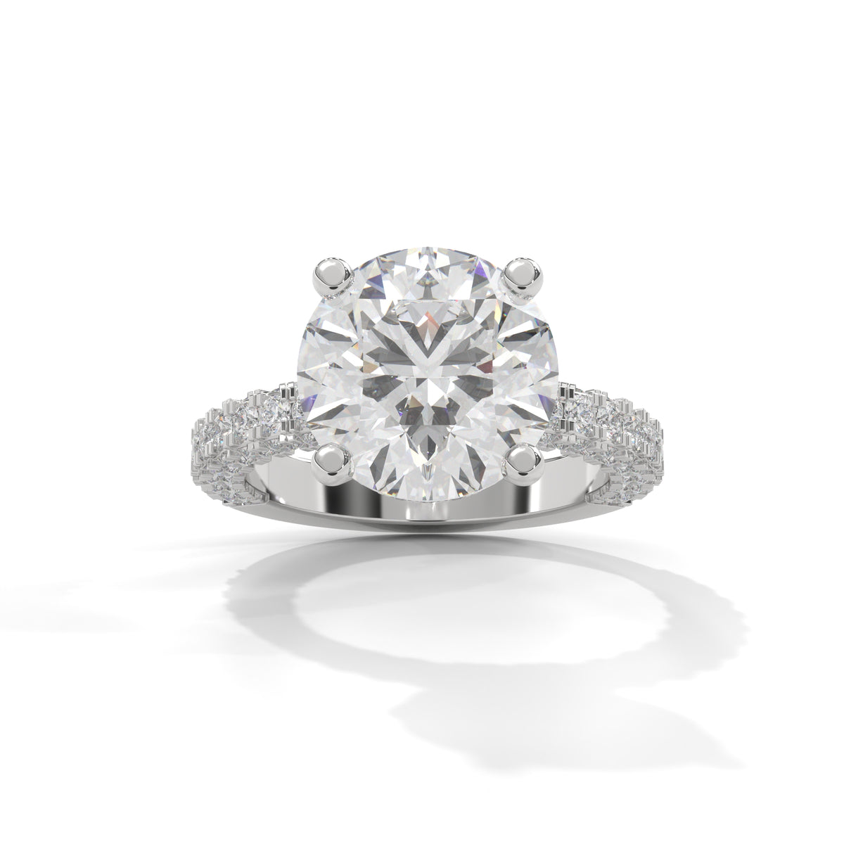 Grand Celestial Solitaire Ring