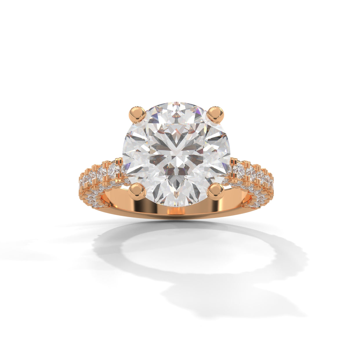 Grand Celestial Solitaire Ring