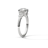 Tapered Grace Solitaire Ring
