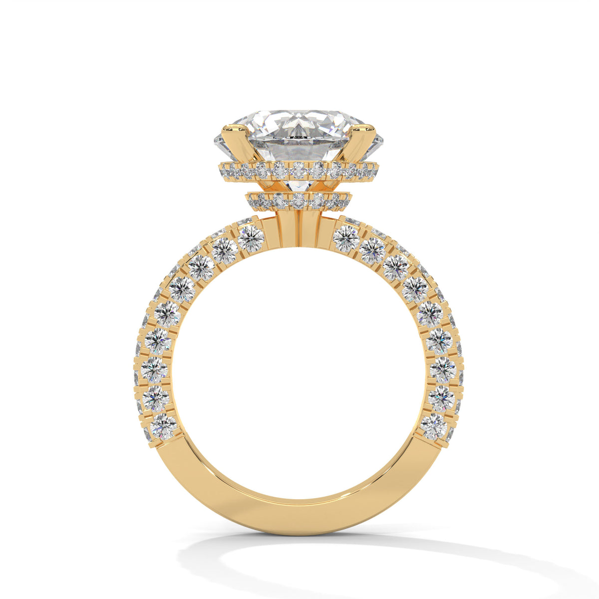 Grand Celestial Solitaire Ring