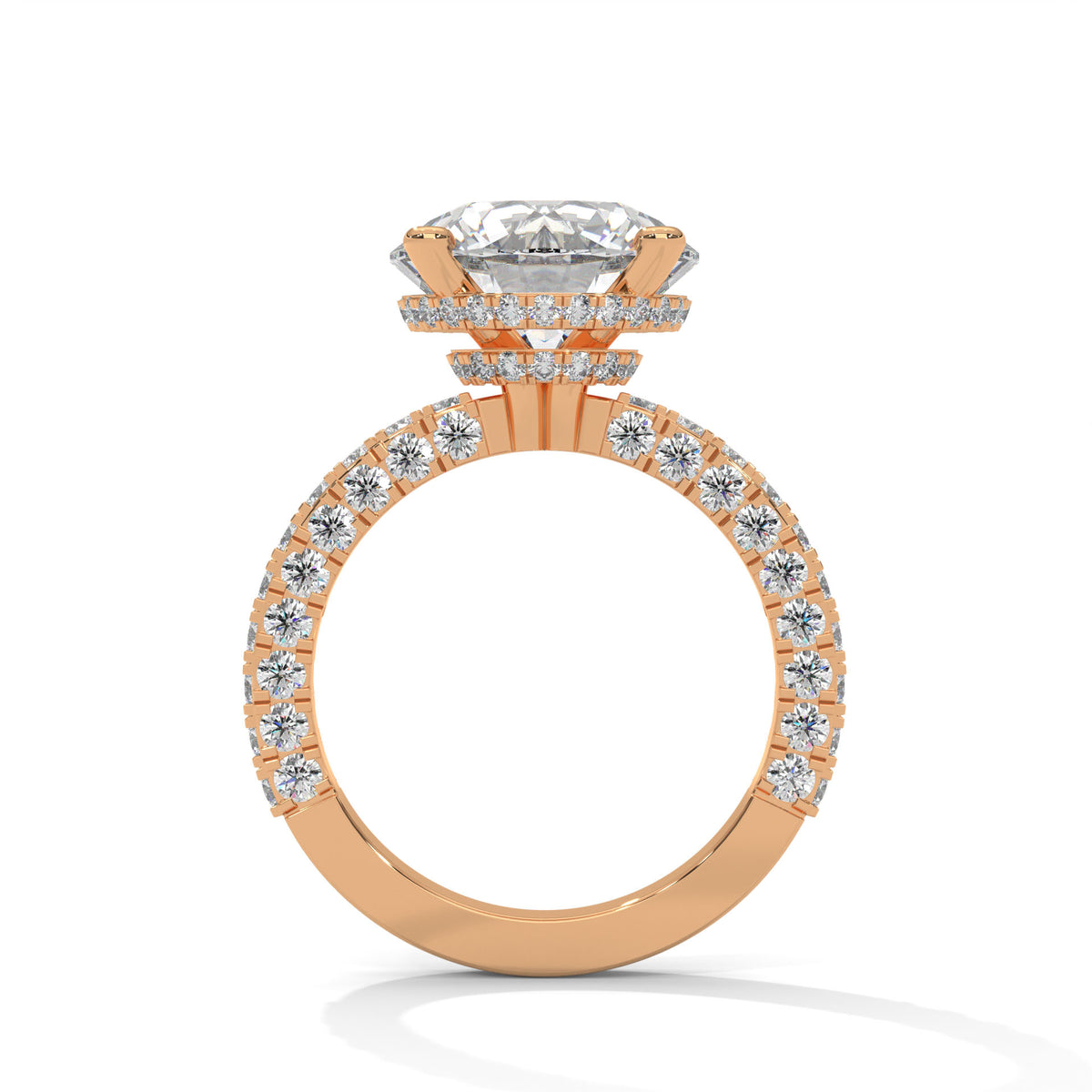 Grand Celestial Solitaire Ring