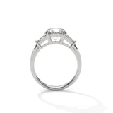 Tapered Grace Solitaire Ring