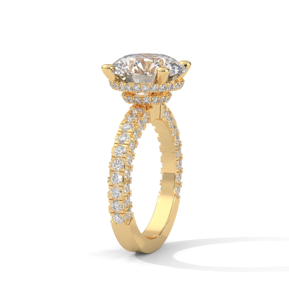 Grand Celestial Solitaire Ring