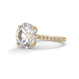 Crowned Brilliance Solitaire Ring