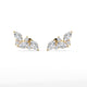 Marquise Bloom Cluster Earrings