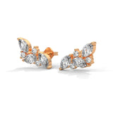 Marquise Bloom Cluster Earrings