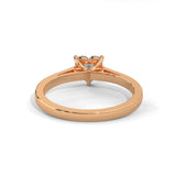 Sweetheart Bloom Solitaire Ring