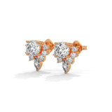 Starbloom Cluster Diamond Earrings