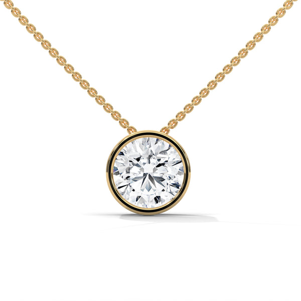 Pure Radiance Solitaire Pendant