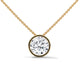 Pure Radiance Solitaire Pendant