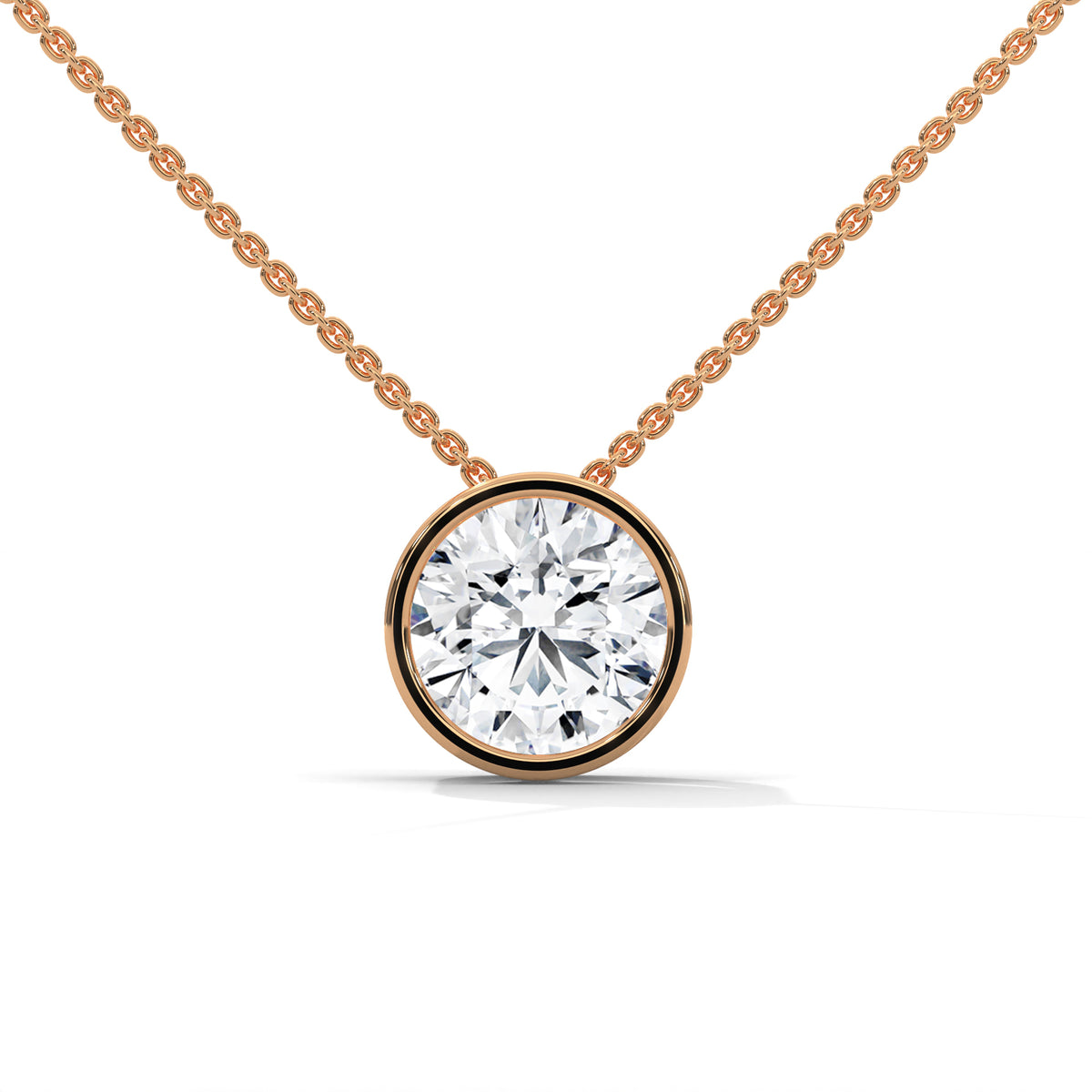 Pure Radiance Solitaire Pendant