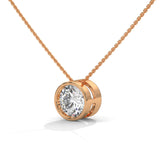 Pure Radiance Solitaire Pendant