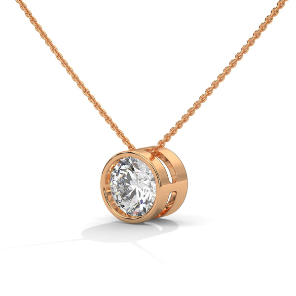 Pure Radiance Solitaire Pendant