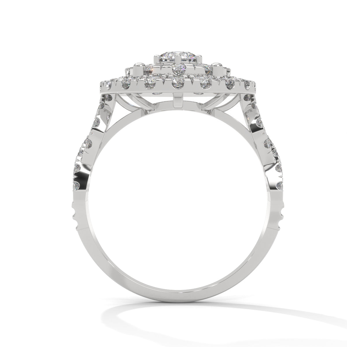 Celestial Bloom Cluster Ring
