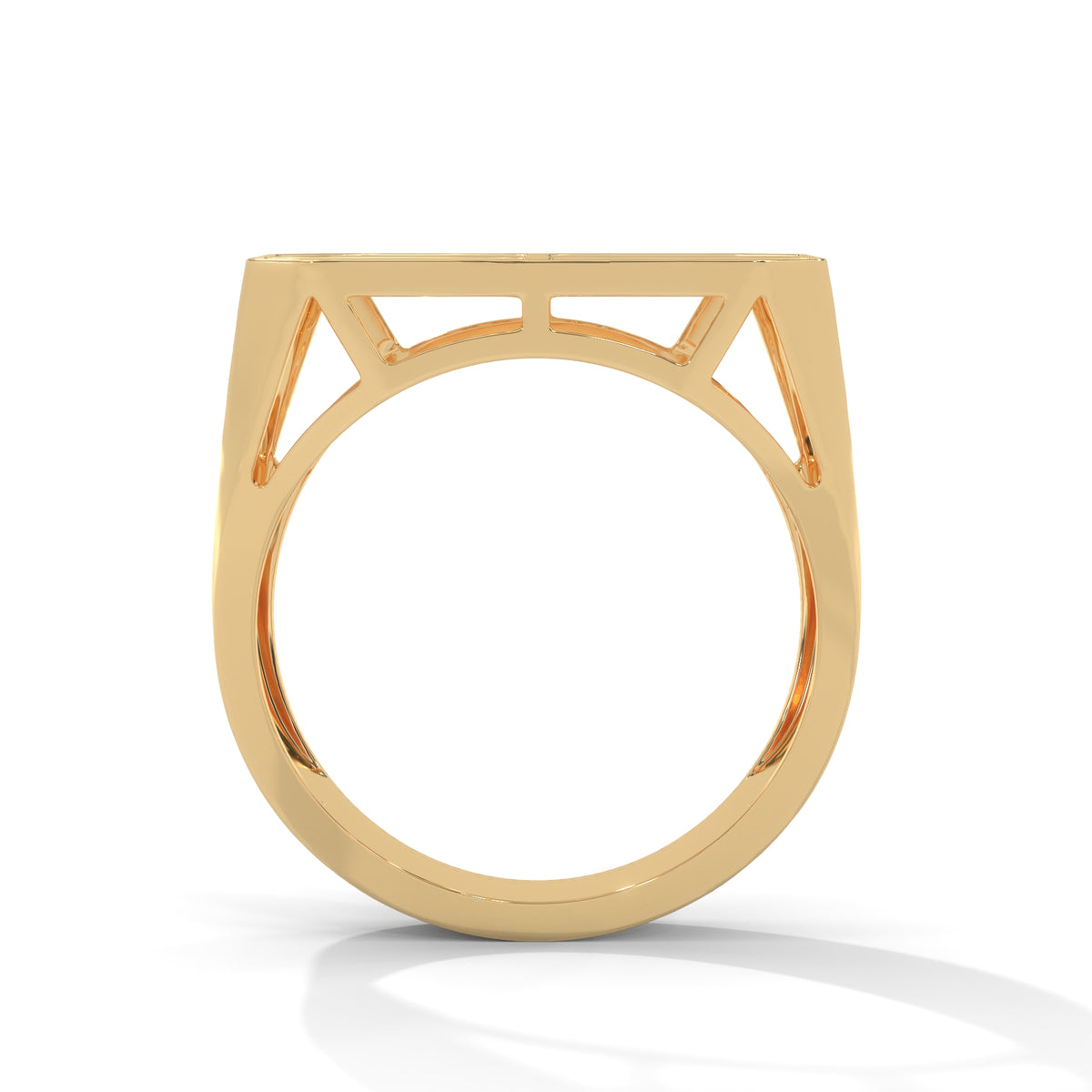 Four Square Cluster Statement Ring