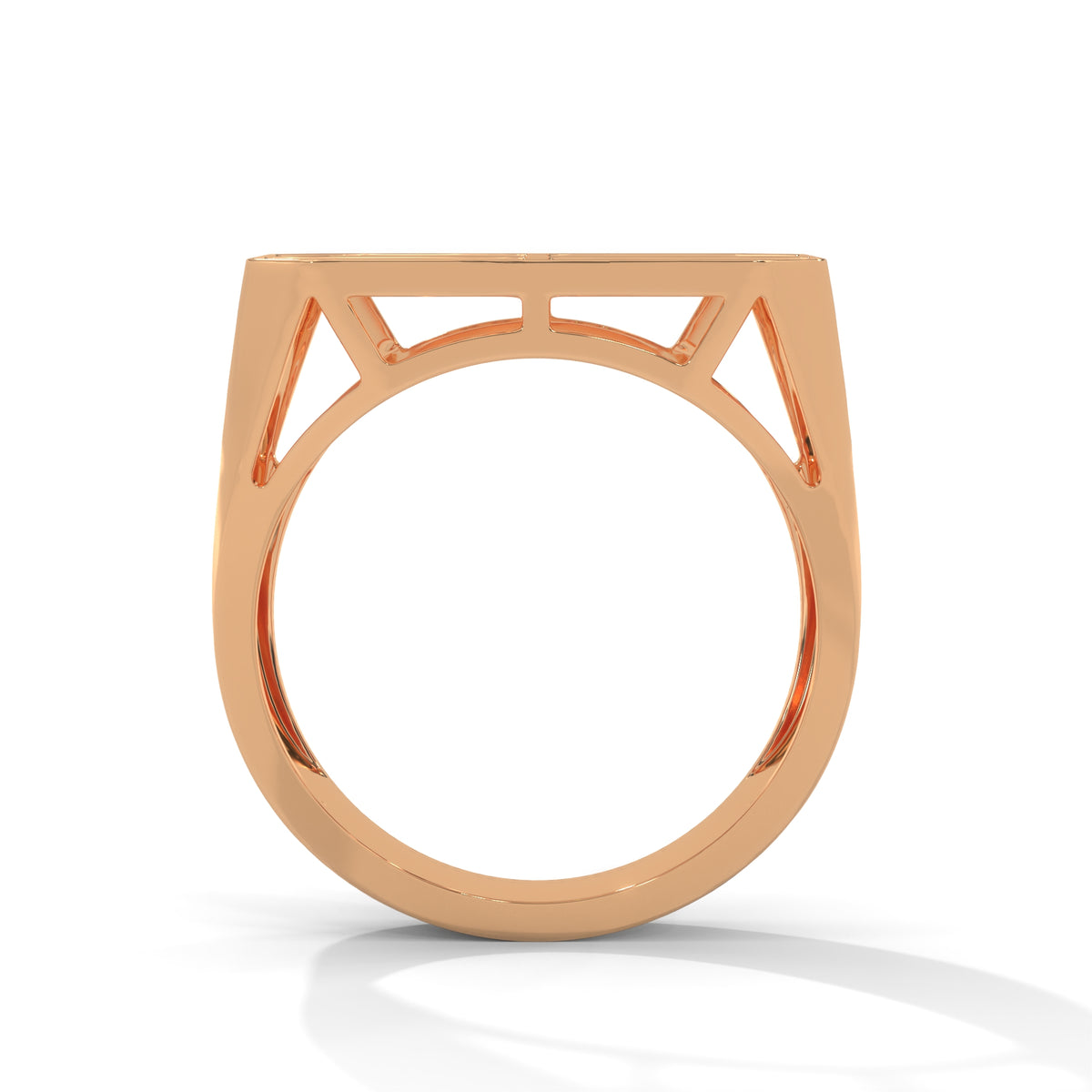Four Square Cluster Statement Ring