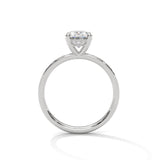 Celestial Oval Solitaire Ring