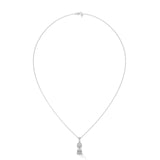 Art Deco Emerald Solitaire Pendant