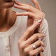 Crowned Brilliance Solitaire Ring