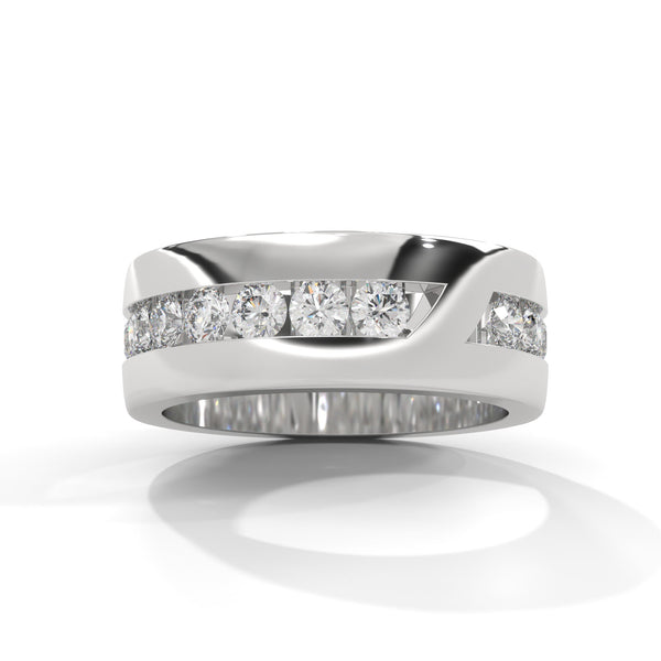 Radiant Channel Eternity Ring