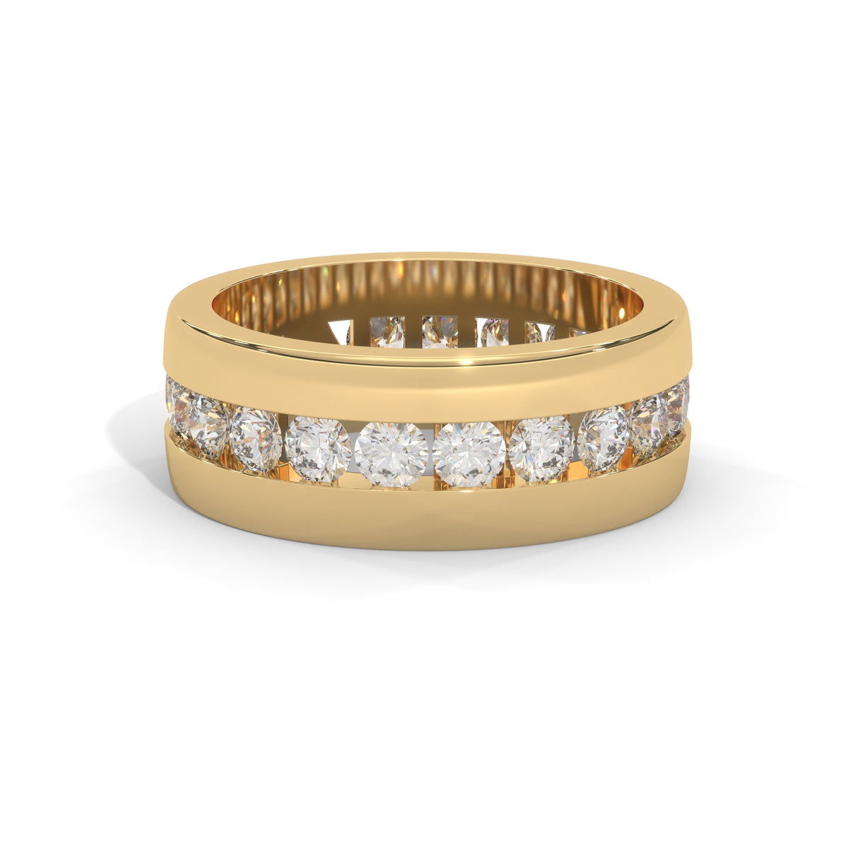 Radiant Channel Eternity Ring