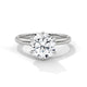 Timeless Crown Solitaire Ring