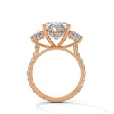 Grand Emerald Trilogy Statement Ring